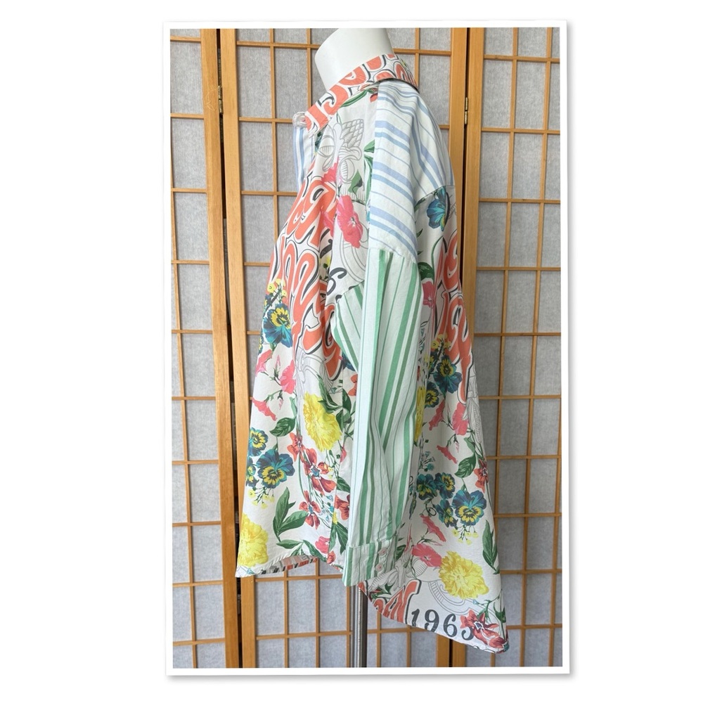 Anthropologie Poplin Long-Sleeve Button-Down Shirt - Picture 3 of 16